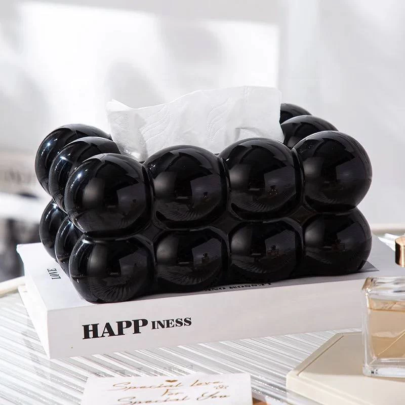 علبة مناديل أكريليك أنيقة – تصميم عصري للمنزل والمكتب