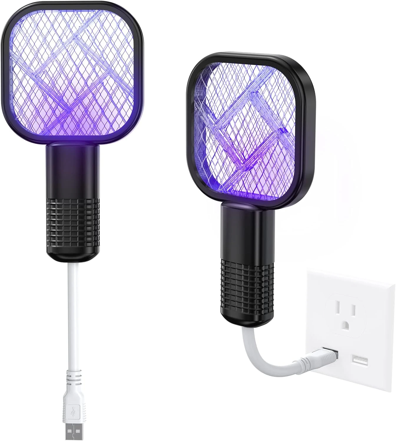 جهاز قاتل الناموس والذباب الكهربائي المحمول بمنفذ USB